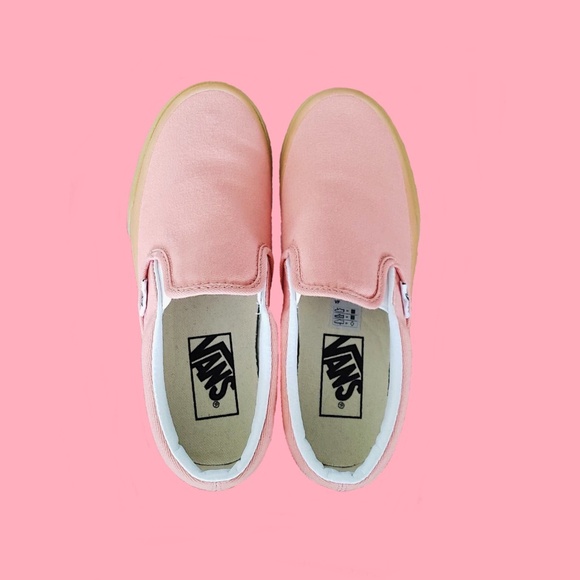 Vans Other - VANS Coral Slip On Shoes Girl's 5
